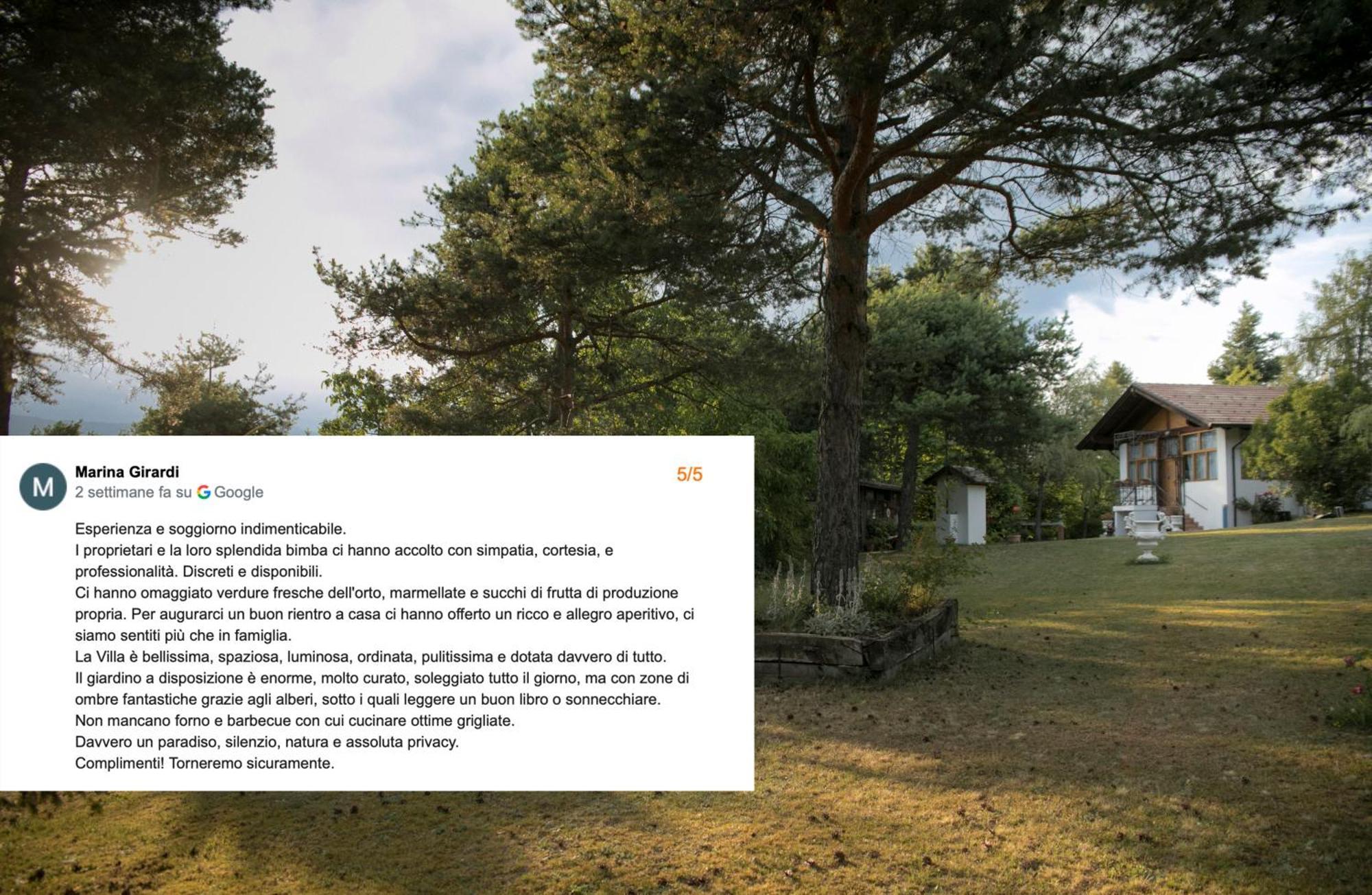 La Villa Del Barone Predaia エクステリア 写真